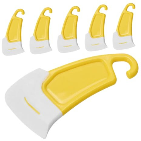 LABRIMP 6 Piezas Rascador de Silicona Cocina de Flexible y Antiadherente Limpiar Ollas Sartenes y Superficies Resistente Calor