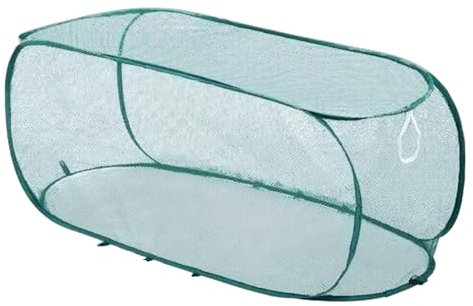 Cubierta De Malla para Plantas,Cubiertas Pantalla Grandes para Plantas | con Malla de Alambre de Acero Antiinsectos, Antipolvo, Antihielo y Antipájaros para Árboles Frutales, Arbustos de