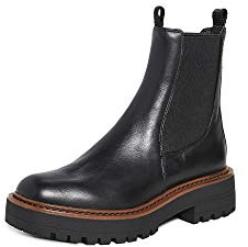 Sam Edelman Women's Laguna Chelsea Boot, Black Leather, 7 UK