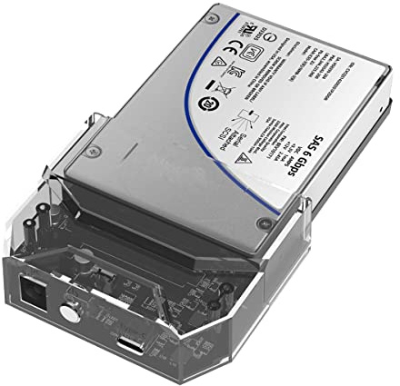 Adattatore da 2,5 SAS/SATA HDD/SSD a USB 3.1, docking station duplicatore K108SAS