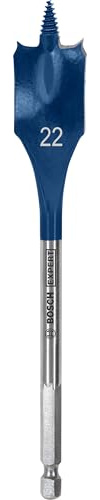 Expert Self Cut Speed Spade Bit, 22mm x 152mm, HEX Shank, 1 Pc