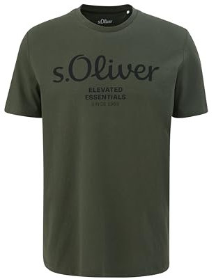 s.Oliver Baumwoll-T-Shirt mit Logo-Print