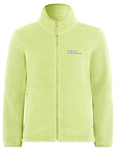Jack Wolfskin Unisex Kinder Taunus Fleece-Jacke, Cool Matcha, 128 EU