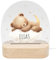 DEL MÀ Unique & Personal Nachtlicht Baby personalisiert Nachttischlampe Kinder Geschenk Geburt Mädchen Jungen Babyzimmer Deko Kinderzimmer Kinderlampe Nachtlampe inkl. Holzfuß & Netzteil (V3)