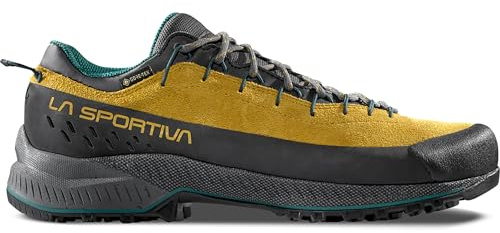 LA SPORTIVA TX4 Evo GTX Scarpe Avvicinamento Uomo Impermeabili Pelle Vibram MegaGrip Approach Trekking Arrampicata Outdoor Numero di Scarpe EU 44.5