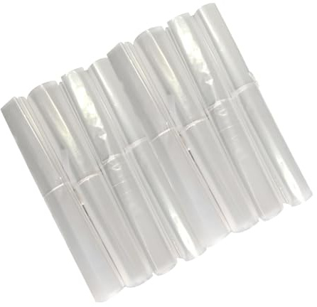 Housse de Vêtement en Plastique Anti-poussière 60 Pièces 55x80