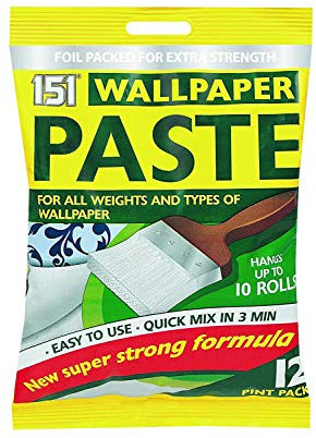 3 x Wallpaper Paste, 12 Pint Pack, New Super Strong Formula