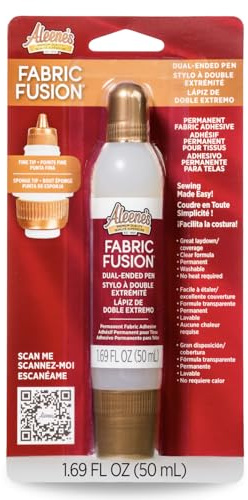 Aleene's Fabric Fusion Glue - Penna a doppia punta, 50 ml, 50 ml