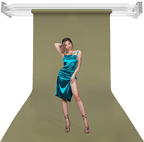 Fond Studio Papier Rouleaux, Seamless Paper Background, Backdrop Paper Roll 1.35x10m pour Portrait Photographie Produit Vidéo et Télévision