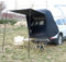 Heckzelt Auto, Wasserdicht Winddicht SUV Auto-Kofferraumzelt Universal Heckklappenzelt mit Sonnensegel, Autozelt Heckklappe mit Moskitonetz (Schwarz)