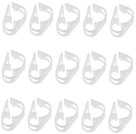 OSOLADY 100Pièces Clip de Tuyau de Débit pour Tuyaux pour Applications Médicales de Régulation Utilisation