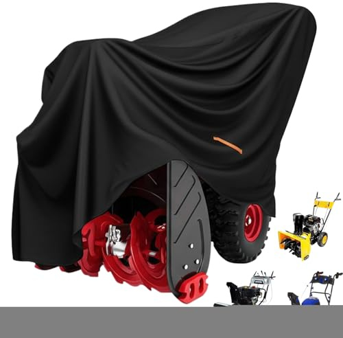 Patifirst Rivestimento Per Spazzaneve Resistente - Protezione UV Antipolvere Impermeabile | Copripolvere Per Getta neve | Per Inverno Giardino Cortile Casa Garage Rimessaggio
