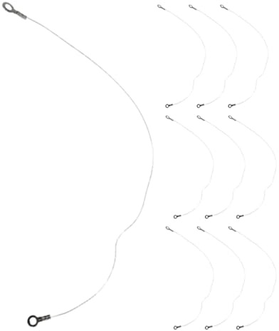 TOYANDONA 10 pièces Lot de Fils de Coupe Gâteau Acier Inoxydable pour Découpe Précise Remplacement Fil Trancheur Fromage et Usage Domestique