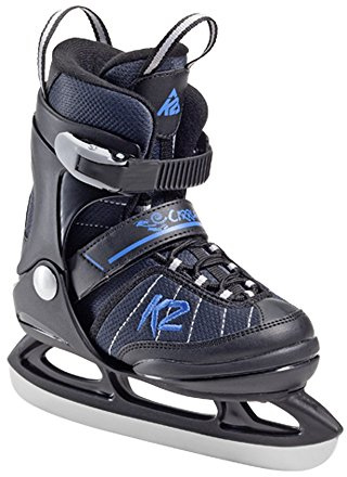 K2 X Eisschuhe für Damen, Blau/Grau/Schwarz, 7