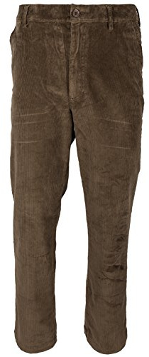 SOUNON Herren Cordhose, Stretch - Braun, Groesse: 52