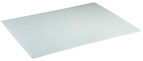 Clever Chef Glass Cutting Board, Non Slip Cutting Board is Shatter-Resistant, Durable, Stain Resistant, Dishwasher Safe, White