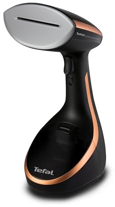 Tefal Access Steam Care DT9100 Vapore per indumenti portatile 0,2 L 1600 W Nero, Rame (TEFAL DT9100E0 Garment Steamer, 1600 W)