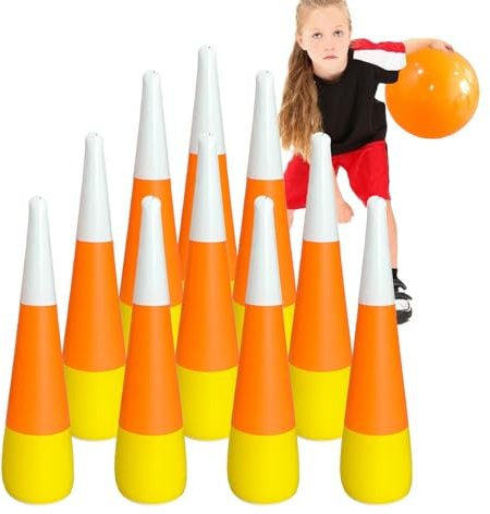 Inflatable Bowling Game Outdoor | Birthday Parties Games - Inflatable Bowling Ball with Bowling Pins Indoor Yard Lawn Birthday Parties Games for Kids