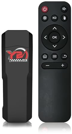 4K HD Streaming Stick Dual-Band WiFi 2GB RAM + 16GB Storage Includes Infrared Remote Control Compatible with televisions, projectors and Display Devices