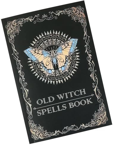 Vintage Journal anteckningsbok, stavbok Antik anteckningsbok över riktiga