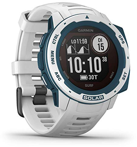 Garmin [renewed Instinct - wasserdichte GPS-Smartwatch mit Sport-/Fitnessfunktionen. Herzfrequenzmessung, Fitness Tracker und Smartphone Benachrichtigungen [Generalüberholt]
