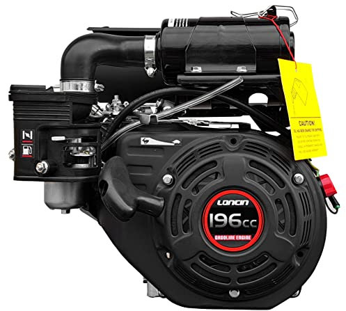 Loncin LC168F-2H Benzinmotor Motor 4-Takt Standmotor Ersatzmotor Benzin 196 ccm Rüttelplatte Kartmotor Einachser Austauschmotor