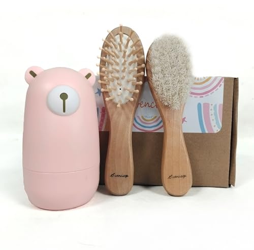 Set di manicure per bambini, set per manicure e pedicure, con astuccio carino, tagliaunghie e set di spazzole per neonati, neonati e bambini