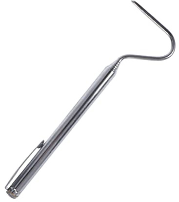 Toyvian Gancho Telescópico para Serpientes De Acero Inoxidable Herramienta Profesional para Reptiles Gancho para Serpientes Suministros para Reptiles
