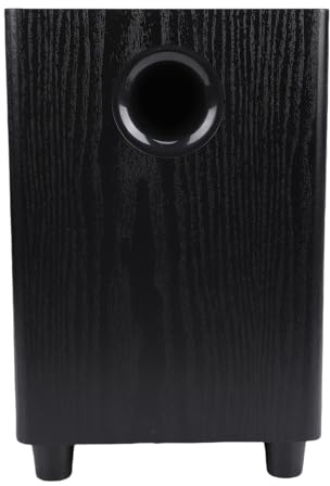Funien 100W Hemma Subwoofer Djup Kraftfull Basförstärkare Parning Stabil MDF-konstruktion Idealisk Hemmabiofest