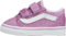 Vans Old Skool V Unisex-Kinder Low-Top, Lila, 2.5 UK Child
