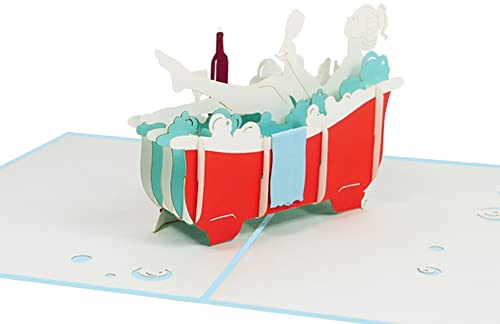 Sweetpopup® Pop Up Karte mit Geldgeschenk-Fach | 3D Geburtstagskarte für Freundin, Frau, Mutter | Glückwunschkarte zum Geburtstag, Muttertag | Geschenkkarte, Gutschein für Urlaub, Wellness & Spa, 192