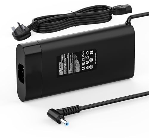 200W Laptop Ladekabel Netzteil Kompatibel für HP Ladegerät 4,5 x 3,0 mm