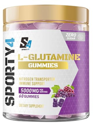 L Glutamine 5000mg no creatine Gummies for Men and Women