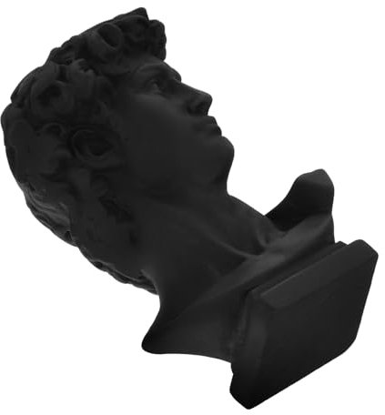 Vaguelly Busto Statua David Mini Statua in Resina Scultura Da Scrivania Per Decorare