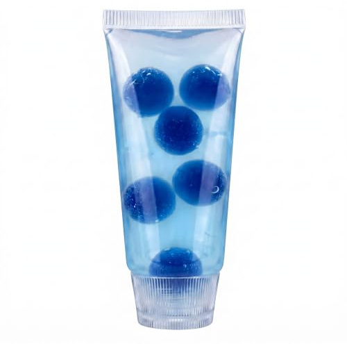 Jouet Anti-Stress en Forme de Dentifrice Squish Fidget Toys - Jouet à Presser Doux pour la Relaxation, Bleu, 1, 97 x 5, 12 Pouces