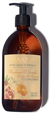 Durance Savon Liquide de Marseille 500ml (Mandarine-Grenade)