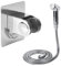 Bargain Black Set Brushed Bidet Sprayer for Toilet Holder Hose 1.2 m Stainless Steel Sprayer Kit Baby Sprayer Muslim Shattaf (Silver(Adhesive Holder+Hose+Sprayer))