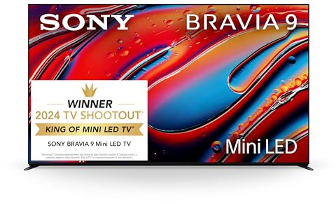 Sony 75 Inch Mini LED QLED 4K Ultra HD TV BRAVIA 9 Smart Google TV with Dolby Vision HDR and Exclusive Features for PlayStation 5 (K-75XR90)
