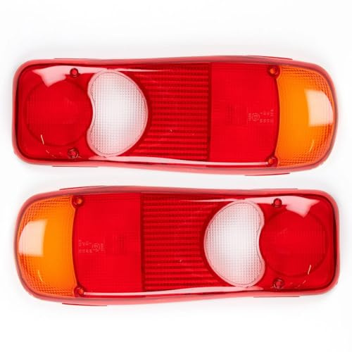 PROMOLINK 2x Lente de Luz Trasera de Repuesto para Camiones, Remolques, Plataformas. Compatible con Renault Master Premium Mascott, Peugeot Boxer, Fiat Ducato, Mercedes Sprinter, Nissan Cabstar