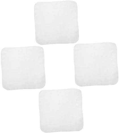 Mikikit Paños de Muselina de Algodón y Fáciles de Transportar para Cocinar Reutilizables Lavables 4 Piezas en Color Natural para Colar Queso, Yogur y Tofu Hogar