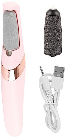 Elektrische Fußfeile, Elektrischer Hornhautentferner, Elektrischer Fußschleifer, Wiederaufladbarer Peeling-Fuß, Hornhautentferner Für Abgestorbene, Schwere, Trockene Haut an Den Fersen