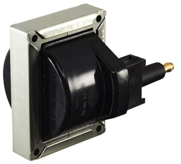 HELLA 5DA 358 000-851 Bobina de encendido - 12V - 3polos - Bobina de encendido de distribuidor - atornillado