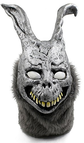 MJPARTY Donnie Frank Bunny Overhead Mask Deluxe Latex Horror Rabbit Horror Mask