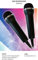 Mikrofon Doppelpack für Karaoke Games (Lets Sing, Voice of Germany, SingStar etc.) für PlayStation (PS3, PS4, PS5), Nintendo (Switch, Wii), XBOX + PC