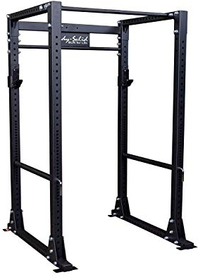 Body-Solid GPR-400 Power Rack | Power Cage | für Räume mit niedriger Deckenhöhe (201cm) | Fitness Kraftstation | inkl. J-Cups & Sicherheitsablagen | Studioqualität