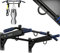 KESSER® 4in1 Klimmzugstange zur Wandmontage rutschfesten Griffen zusätzliche Funktion für Seile Ringe und Boxsäcke verschiedene Griffpositionen | sicher & stabil | + Montagezubehör Pull Up Bar indoor