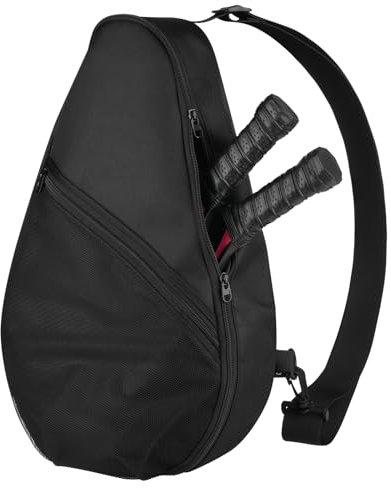 Cosmos Padelschläger-Tasche, Paddel-Tennisschlinge, Rucksack, Padelschläger, Bälle, Aufbewahrungstasche, für Herren und Damen, Padel-Ausrüstung, Tragetasche mit Netztasche für 2 Paddel, Bälle,