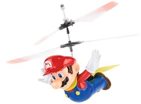 Carrera - 370501032P - 2,4GHz Super Mario Flying Cape Mario I Fliegender Cape Mario I Hoch qualitative koaxiale Rotorsteuerung I Original Lizenz I Gyro-System I Ergonomischer 2-Kanal Controller