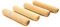 Tolux Holzdübel 8x40 [mm] Packung mit 100 Stück, Rillendübel, Langholzdübel, Hergestellt aus hochwertigem Buchenholz nach DIN 68150.