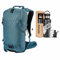 Nitro, ROVER 14 SET mit Ripuri 600 ml Flasche & Filter, Snowboardrucksack Tourenrucksack Bikerucksack, 14L, ARCTIC